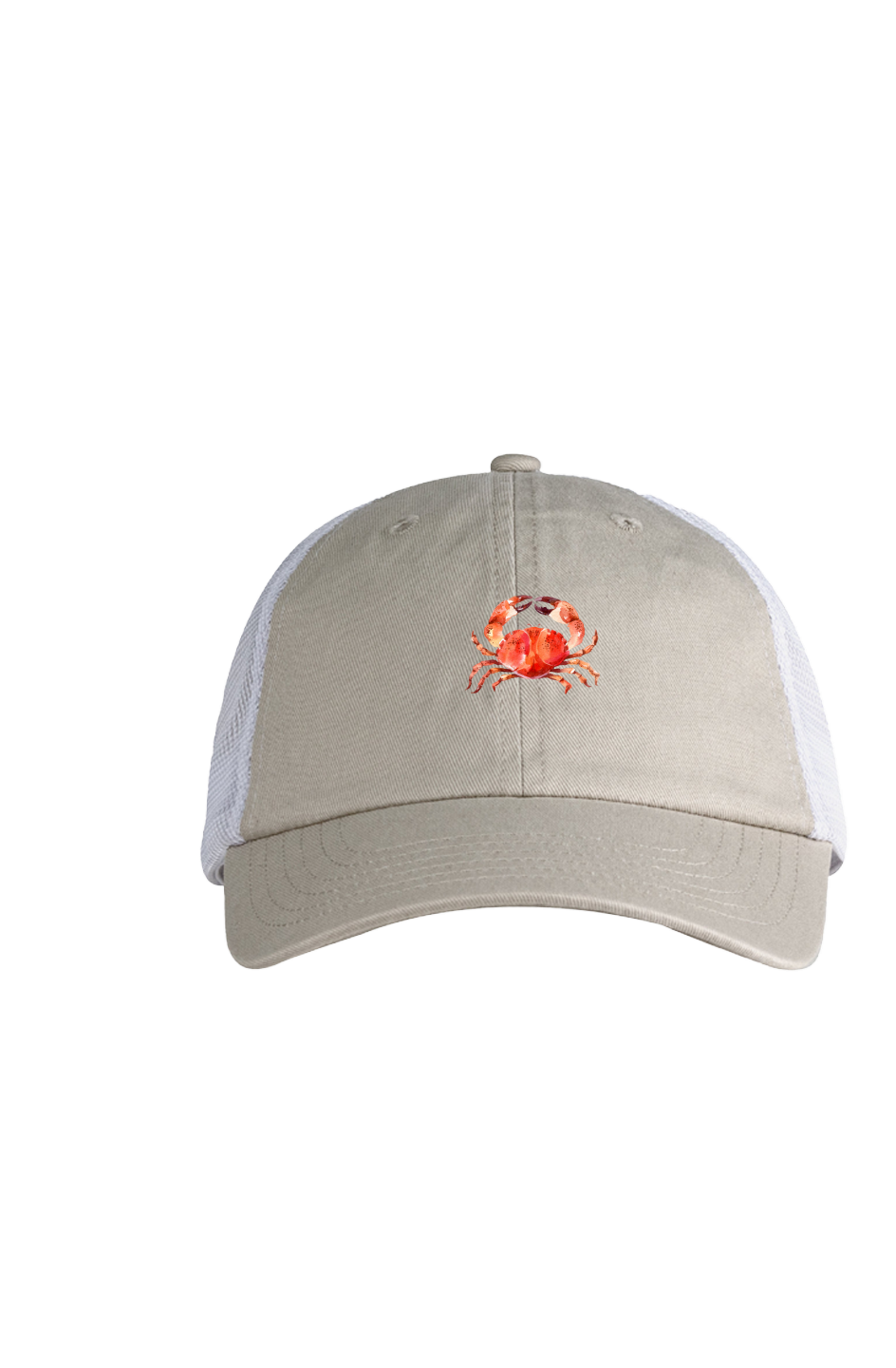 ZooWear - Crab Unsex Trucker Hat Stone/White