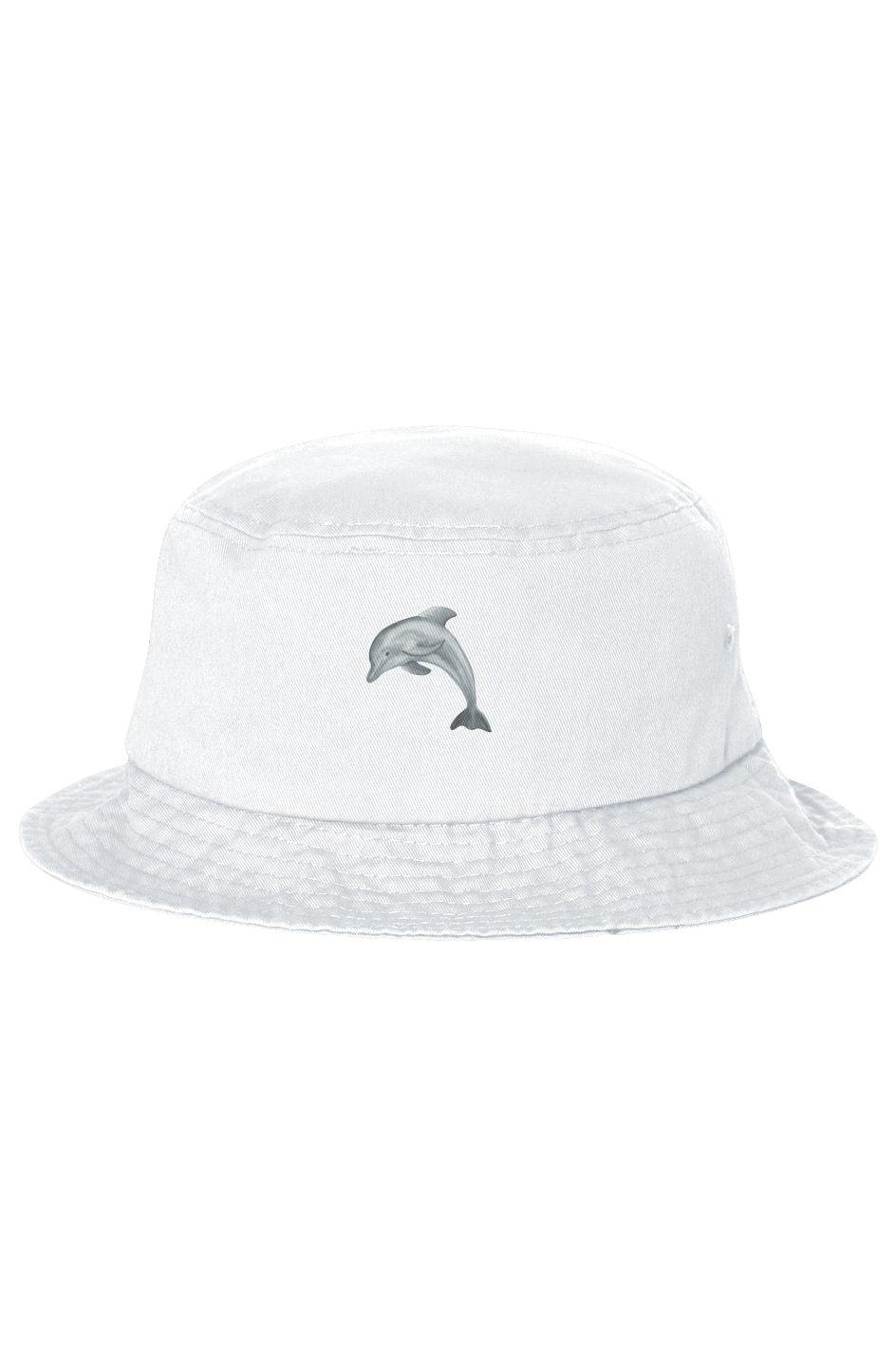 ZooWear - Dolphin Unisex Bucket Hat White