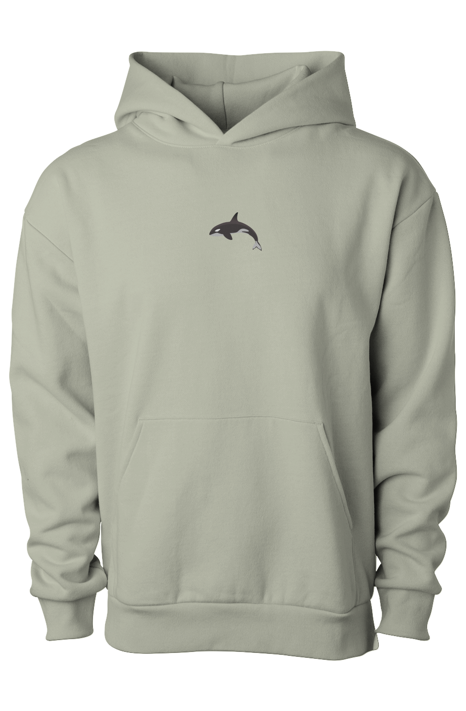ZooWear - Orca Unisex Hoodie Honey Dew