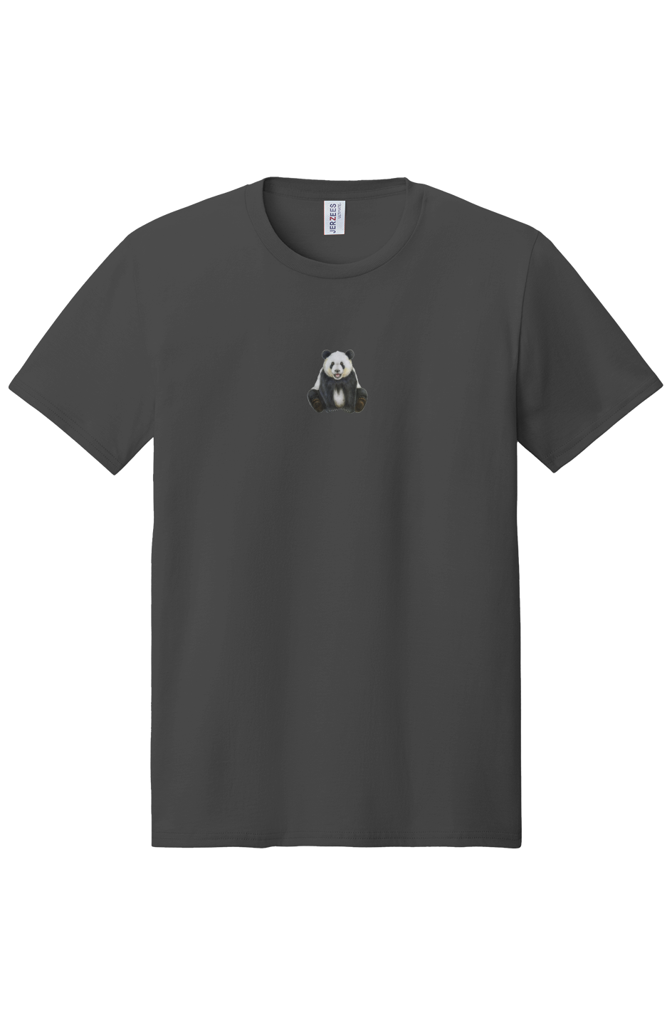 ZooWear - Panda Unisex Tee Charcoal Grey