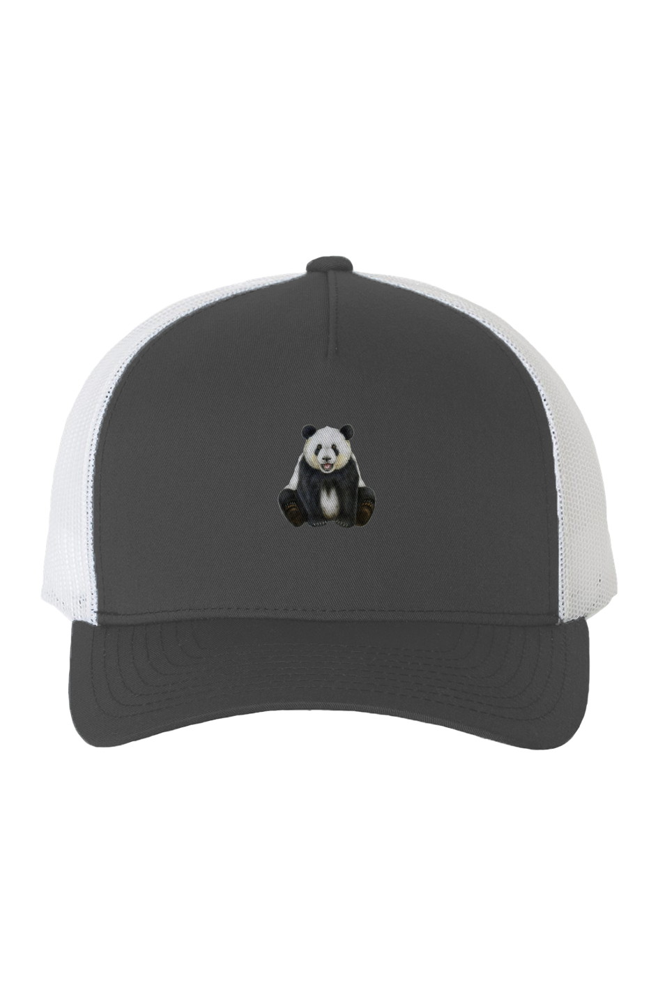 ZooWear - Panda Unisex Premium Trucker Hat Charcoa