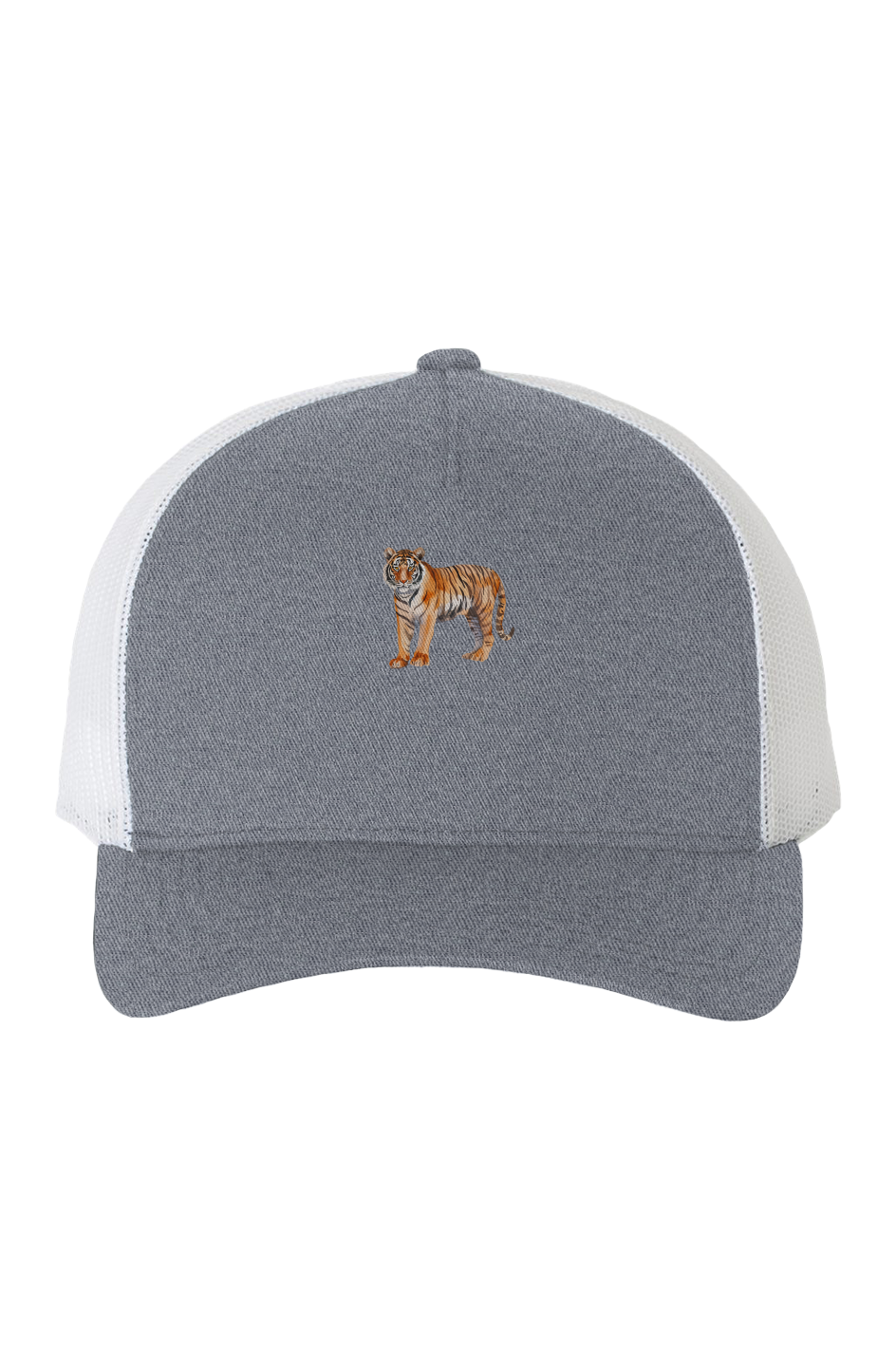 Zoowear - Tiger Unisex Premium Trucker Hat Charcoa