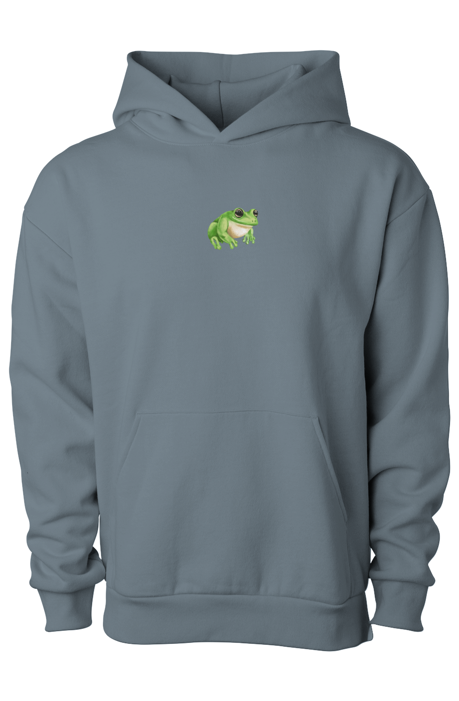 ZooWear - Frog Unisex Hoodie Blue Magic