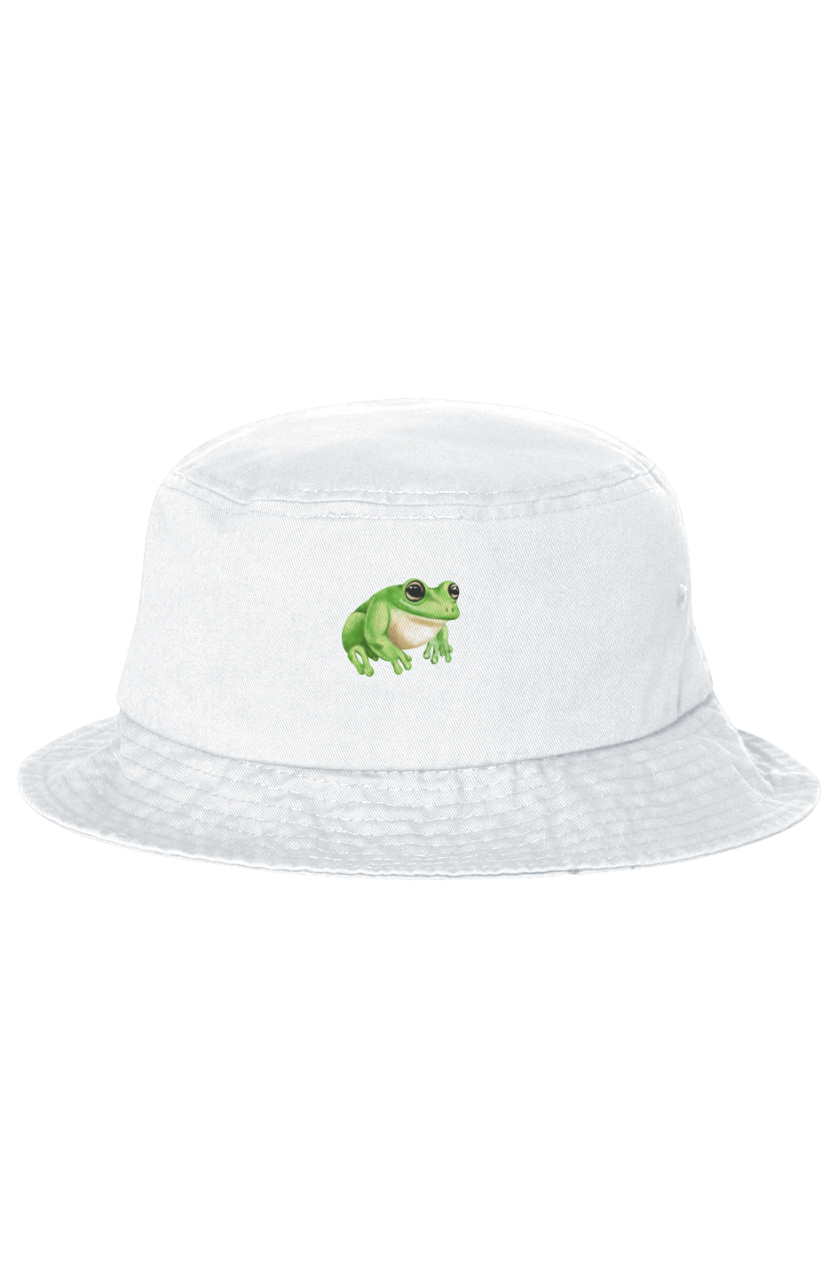 ZooWear - Frog Unisex Bucket Hat White