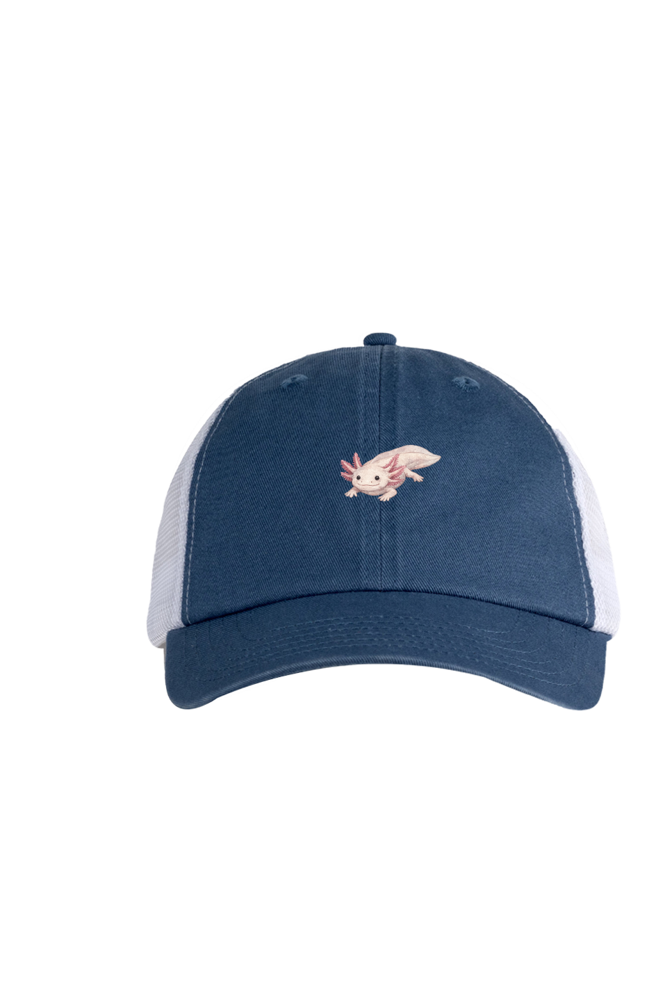 ZooWear - Axolotl Trucker Hat Indigo/White