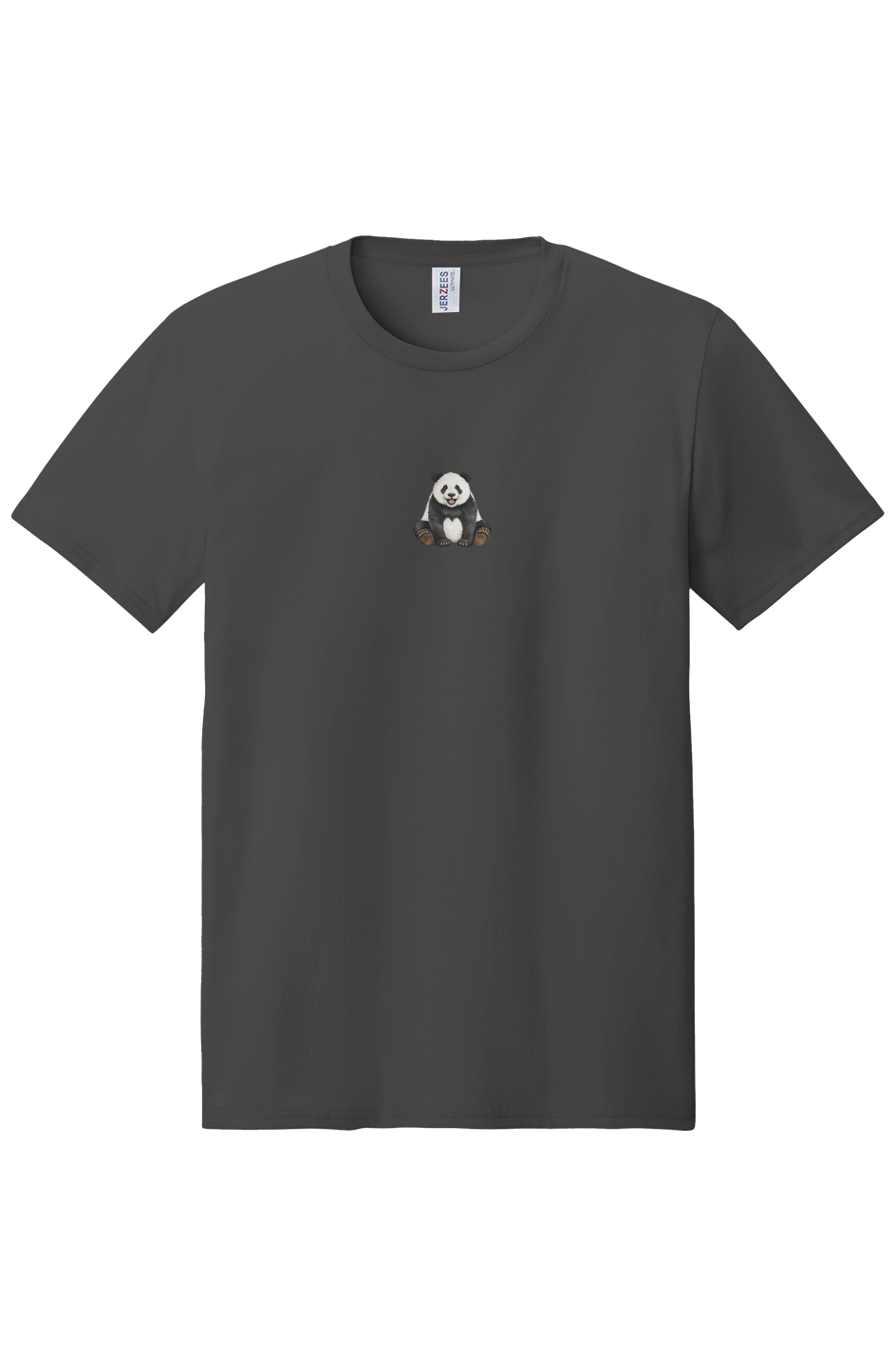ZooWear - Panda Unisex Tee Charcoal