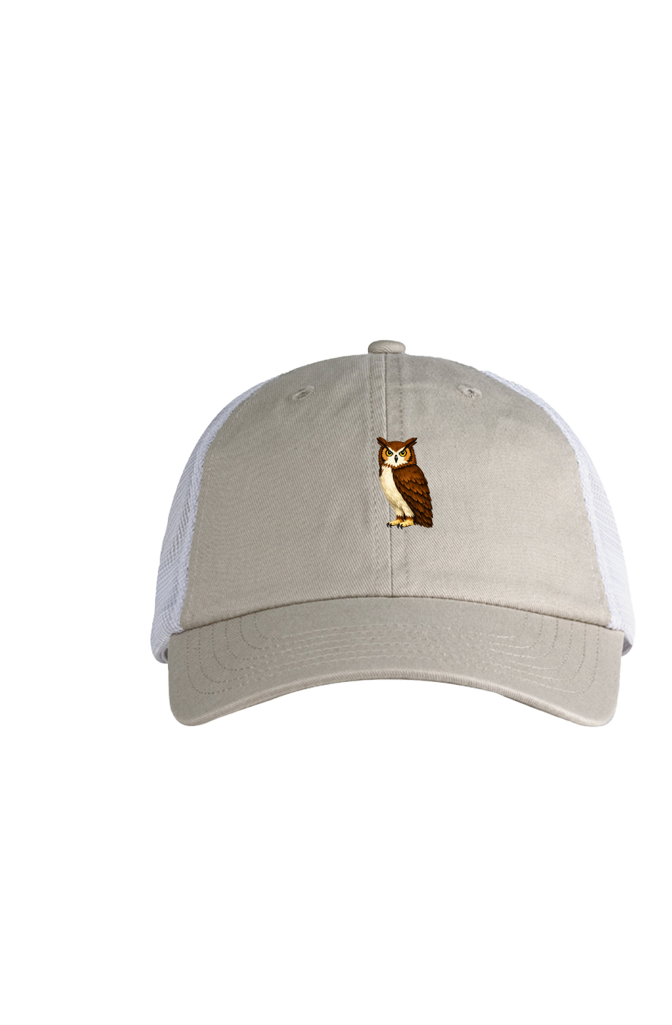 ZooWear - Owl Trucker Hat Stone/White