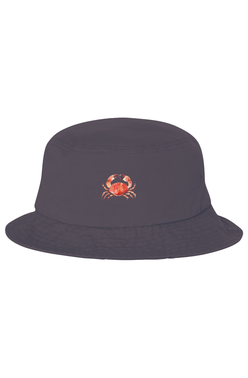 ZooWear - Crab Unisex Bucket Hat Charcoal Grey