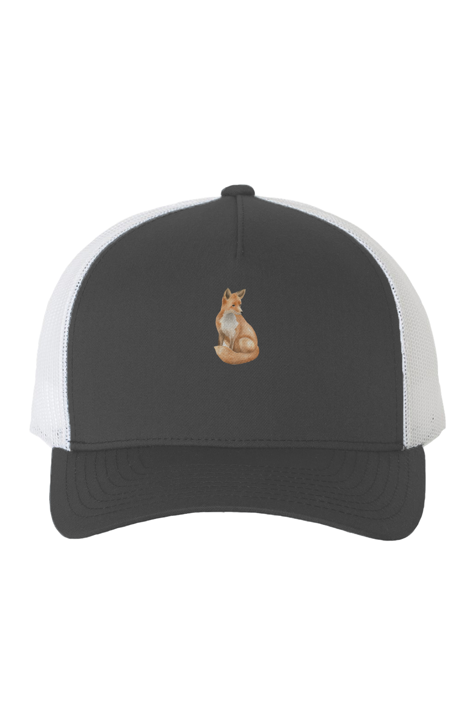 ZooWear - Fox Premium Trucker Hat Charcoal/White