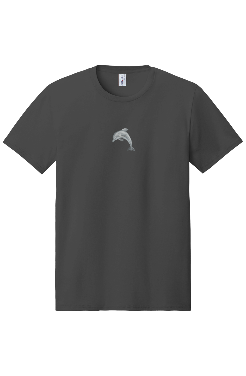 ZooWear - Dolphin Unisex Tee Charcoal Grey
