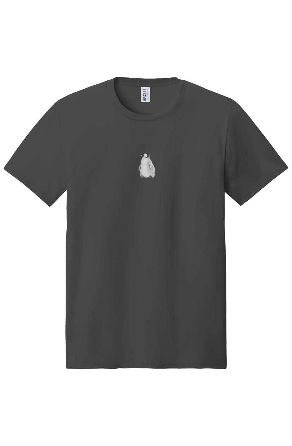 ZooWear - Penguin Unisex Tee Charcoal Grey 