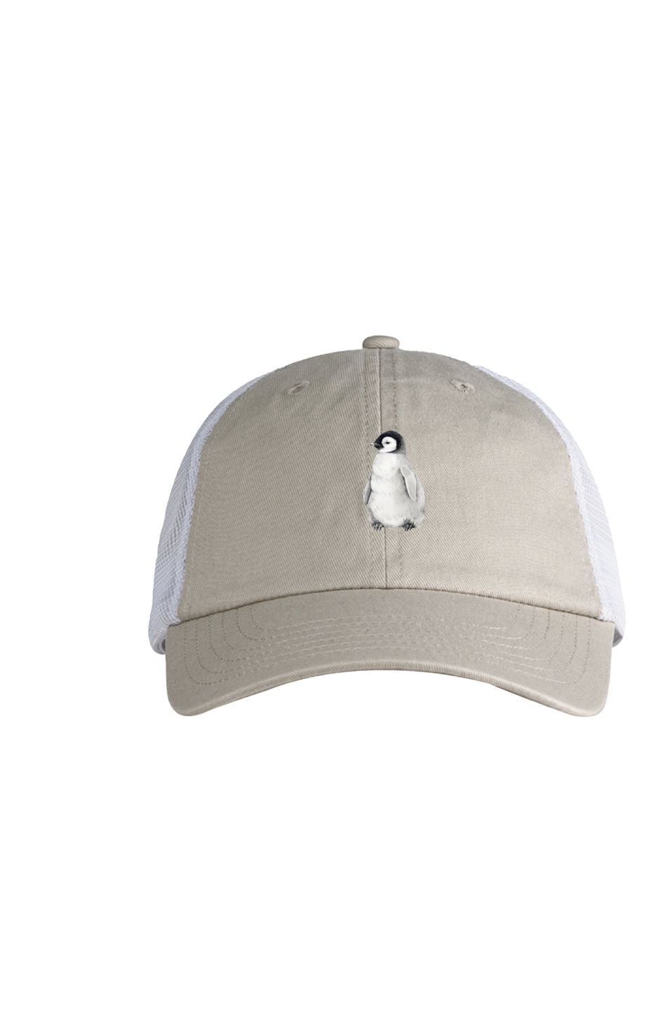 ZooWear - Penguin Unisex Trucker Hat Stone/White