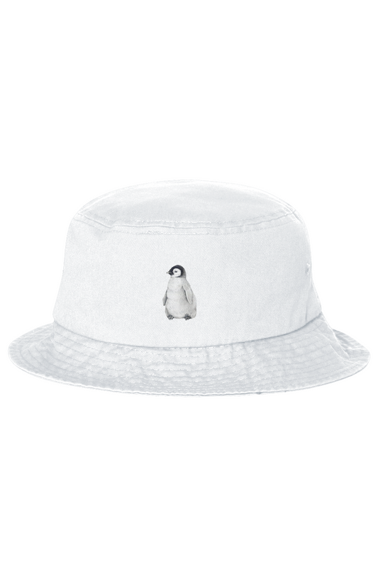 ZooWear - Penguin Unisex Bucket Hat White