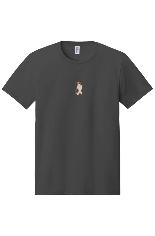 ZooWear - Dog Unisex Tee Charcoal Grey 