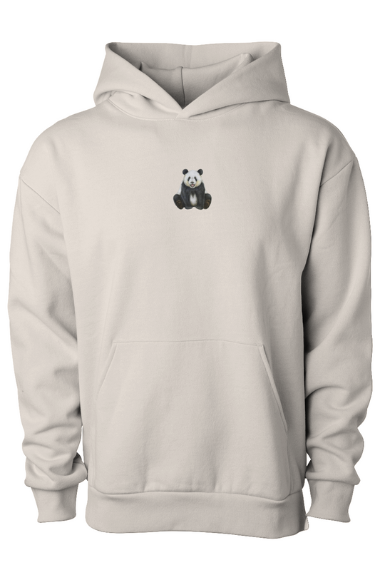 ZooWear - Panda Unisex Hoodie Ivory 