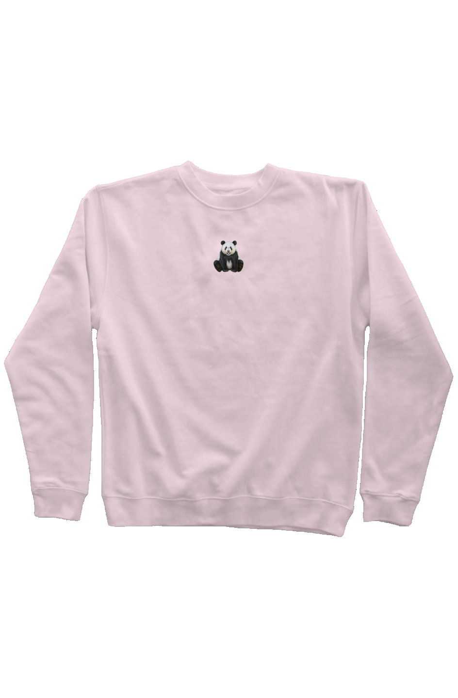 ZooWear - Panda Unisex Crewneck Light Pink