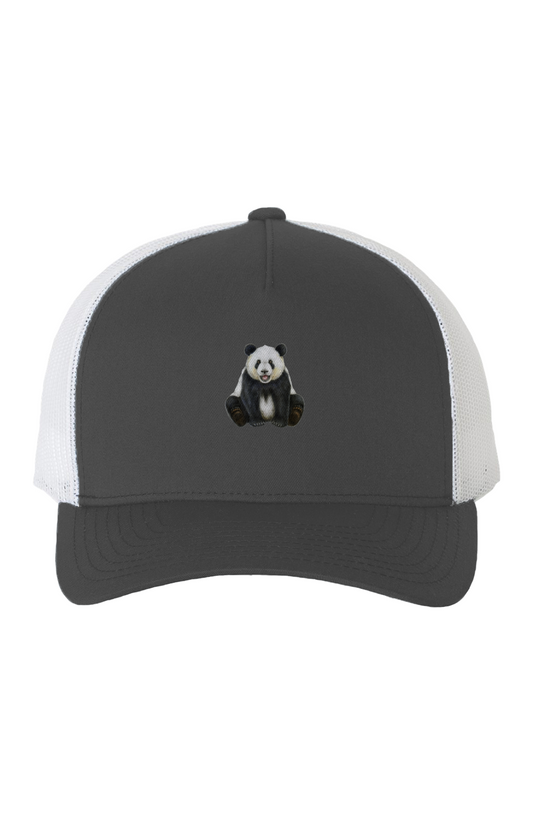 ZooWear - Panda Unisex Premium Trucker Hat Charcoa