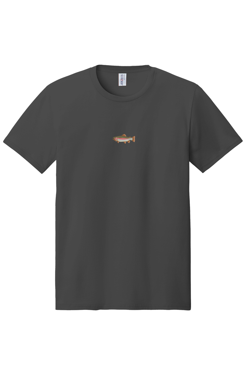 ZooWear - Salmon Unisex Tee Charcoal Grey 