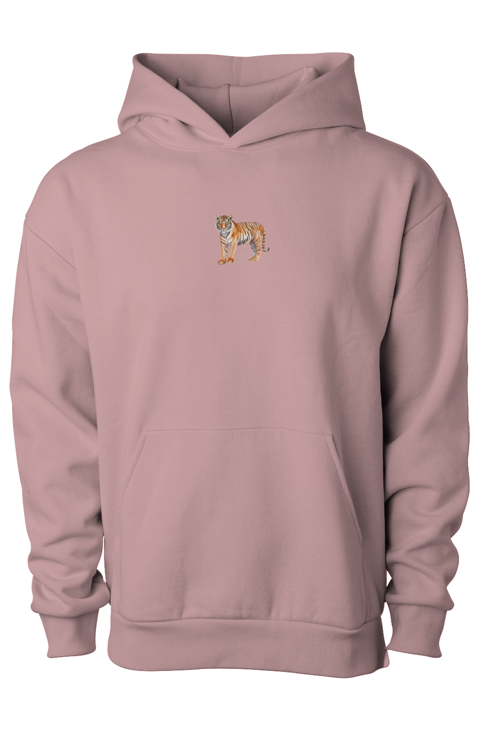 ZooWear - Tiger Unisex Hoodie Orchid