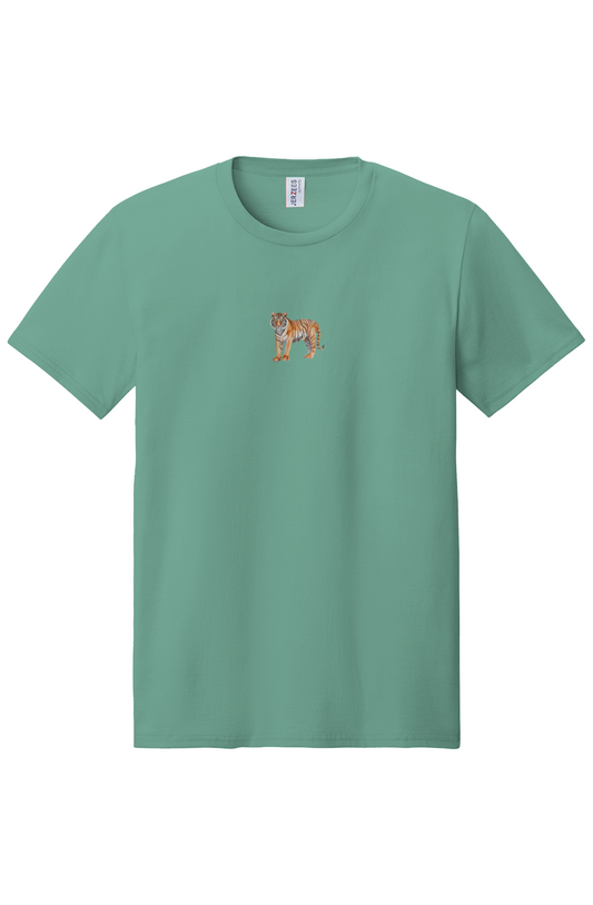 ZooWear - Tiger Unisex Tee Sage