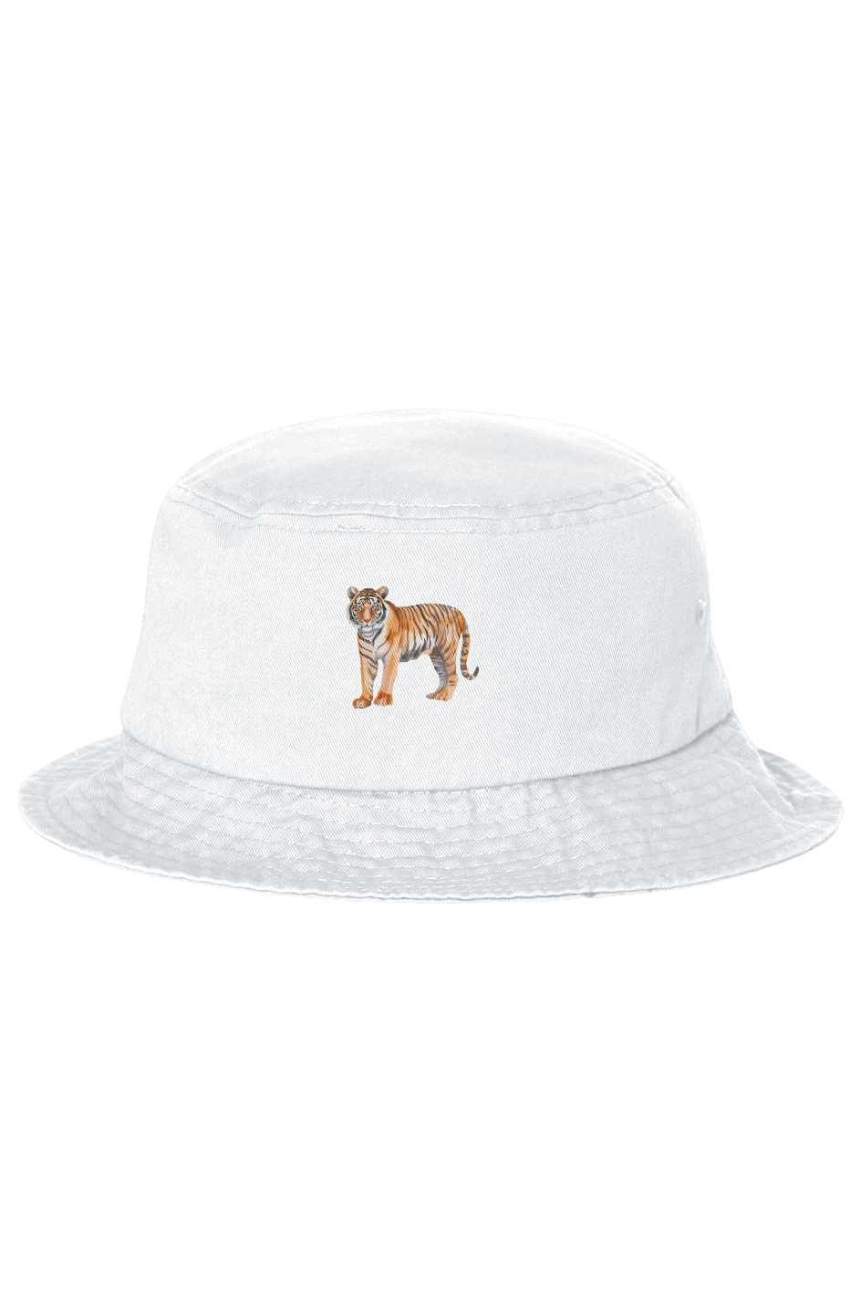 ZooWear - Tiger Unisex Trucker Hat White