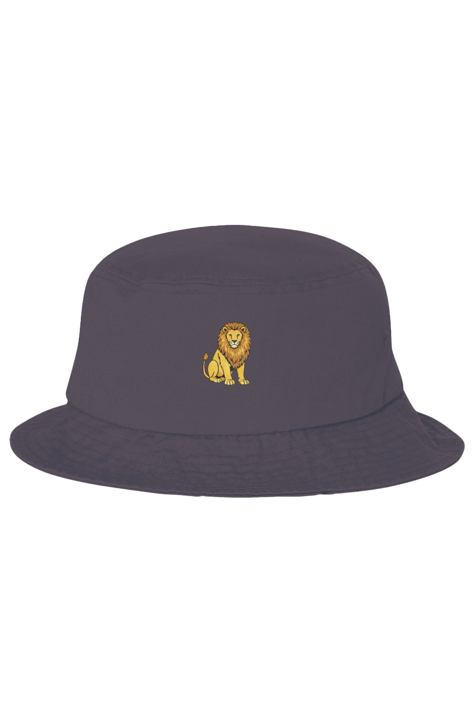 ZooWear - Lion Unisex Bucket Hat Charcoal