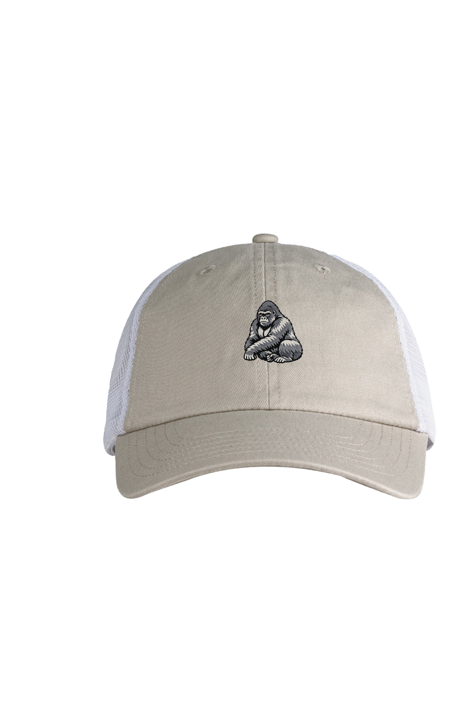 ZooWear - Gorilla Trucker Hat Stone/White