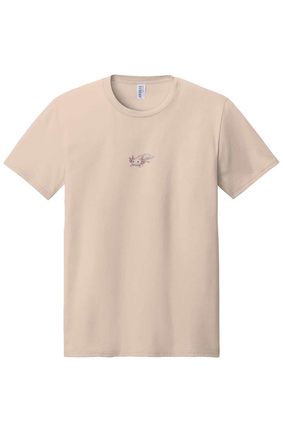 ZooWear - Axolotl Unisex Tee Blush Pink
