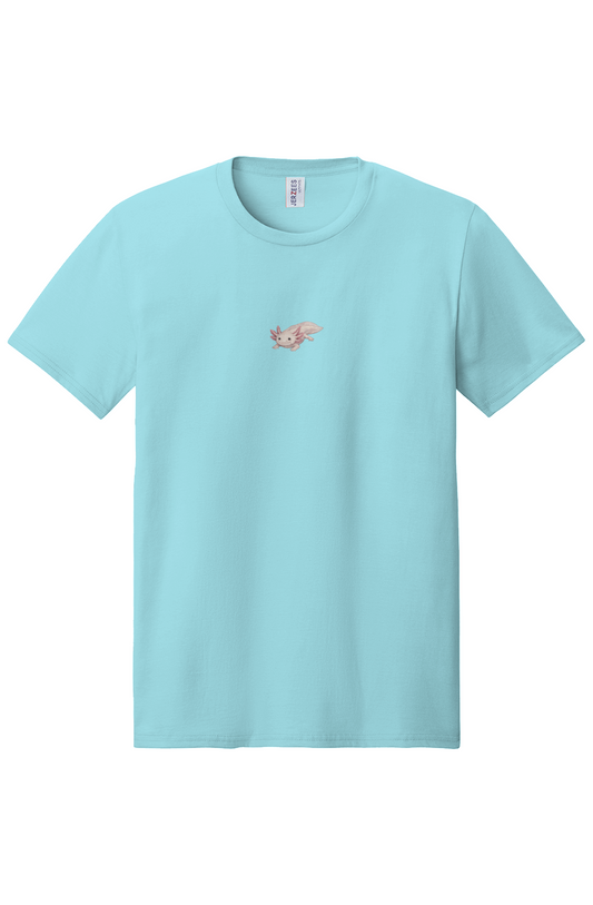 ZooWear - Axolotl Unisex Tee Breezy Blue