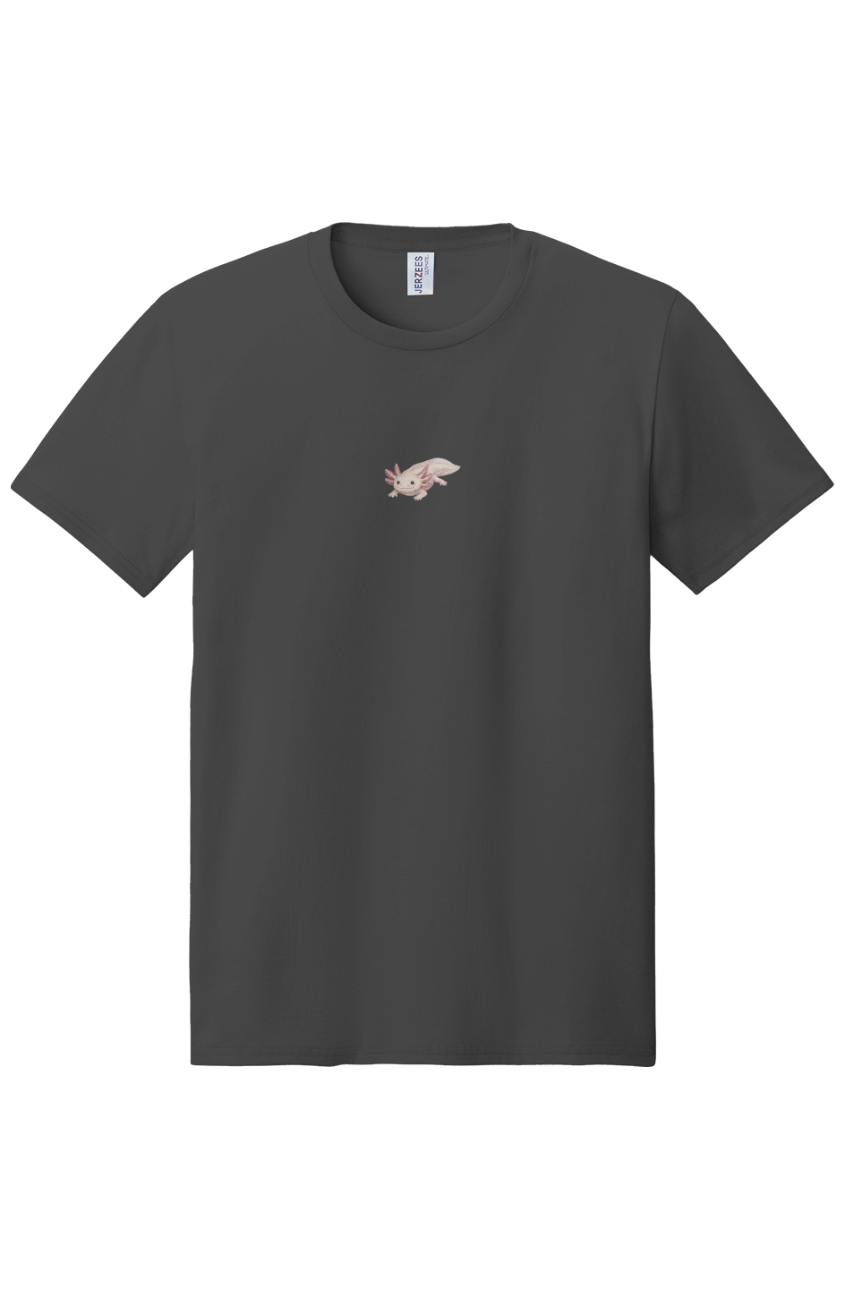 ZooWear - Axolotl Unisex Tee Charcoal Grey