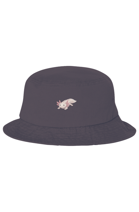 ZooWear - Axolotl Bucket Hat Charcoal