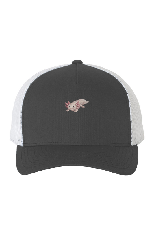 ZooWear - Axolotl Premium Trucker Hat /White