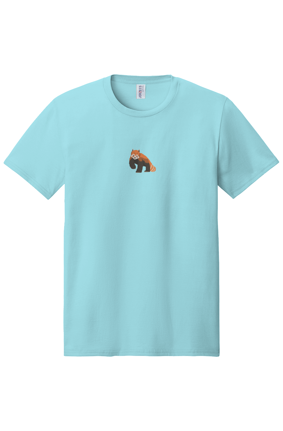 ZooWear - Red Panda Unisex Tee Breezy Blue