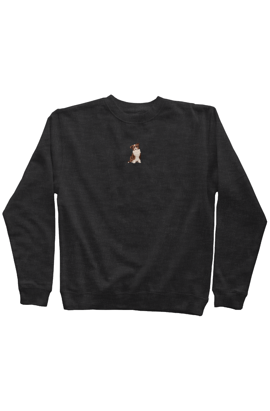 ZooWear - Dog Unisex Crewneck Charcoal
