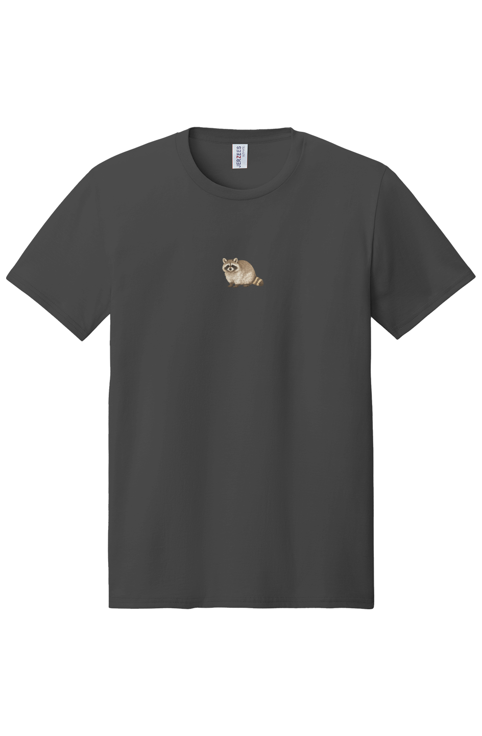 ZooWear - Raccoon Unisex Tee Charcoal