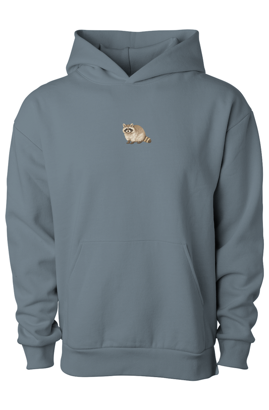 ZooWear - Raccoon Unisex Hoodie Blue Magic