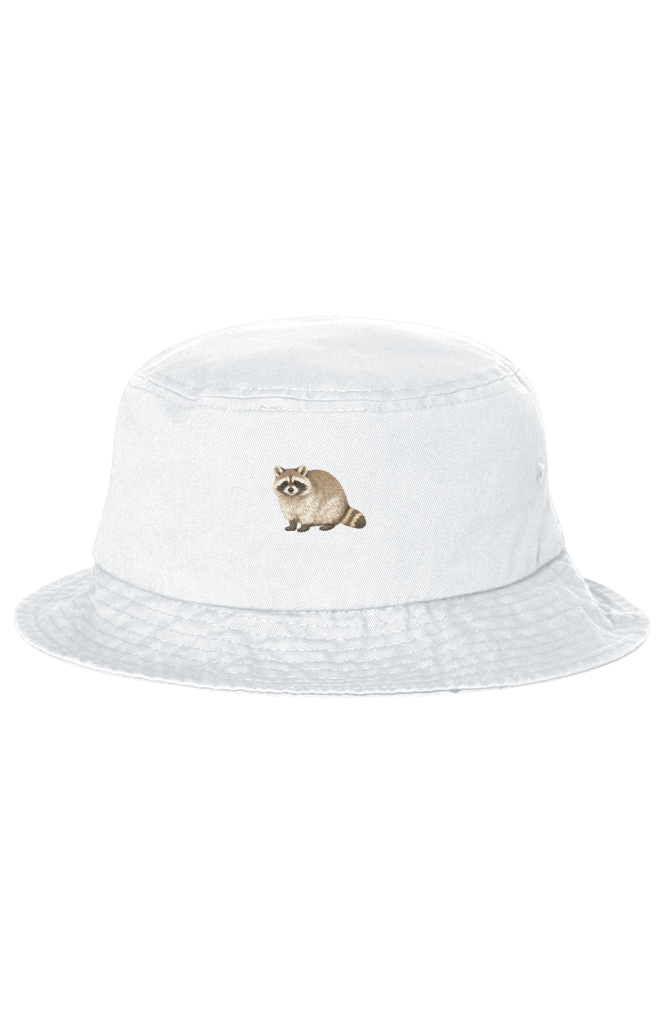 ZooWear - Raccoon Bucket Hat White