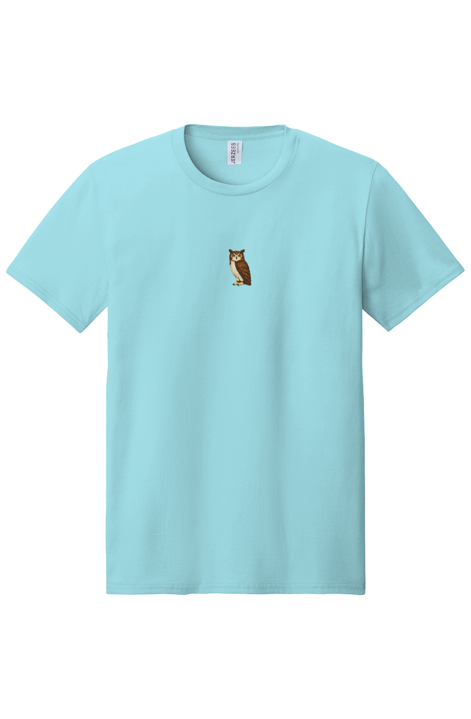 ZooWear - Owl Unisex Tee Breezy Blue