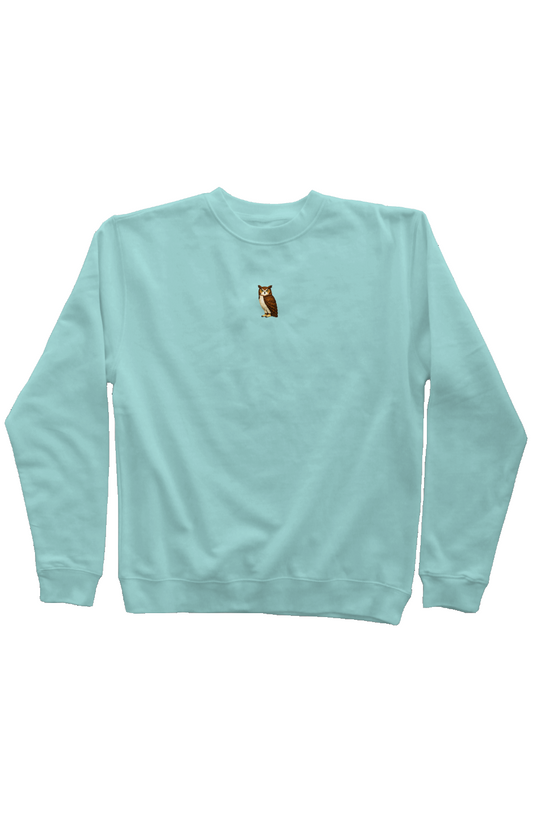 ZooWear - Owl Unisex Crewneck Mint