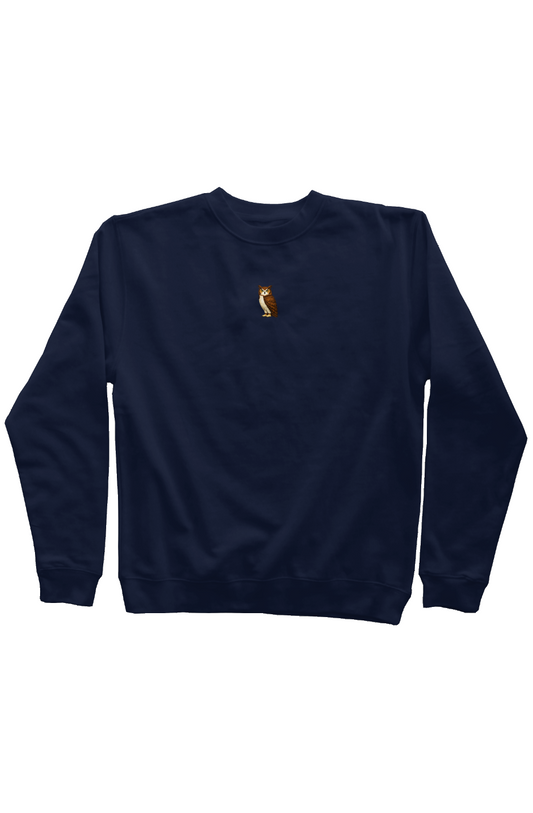 ZooWear - Owl Unisex Crewneck Navy